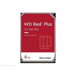 WD Red Plus 6 Tbyte 5400 rpm