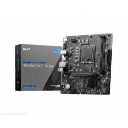 MSI MAINBOARD PRO H610M-E DDR4