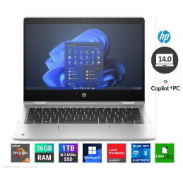HP Pro x360 435 G10 r5 16gb...